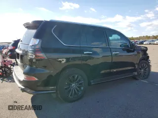 2023 Lexus GX 460 Luxury with VIN JTJGM7BX4P5375292, listed as a Copart auction lot 44916215 with 15,732 mi miles and Non repairable. Bid and sale history available at DreamBid. Image 3.