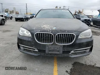 2015 BMW 7 Series 740Li with VIN WBAYE4C5XFD947497, listed as a Copart auction lot 55705975 with 257,496 mi miles and Clean Title. Bid and sale history available at DreamBid. Image 5.