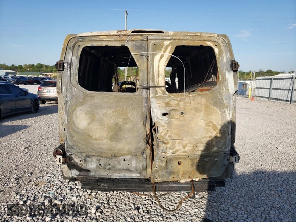 2020 Ford Transit Cargo with VIN 1FTBR1Y81LKA69447, listed as a Copart auction lot 51787594 with Not Provided miles and Salvage Title. Bid and sale history available at DreamBid. Image 6.