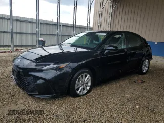 2025 Toyota Camry LE with VIN 4T1DAACK3SU515650, listed as a Copart auction lot 54404535 with 34,494 mi miles and Clean Title. Bid and sale history available at carsss.com. Image 1.