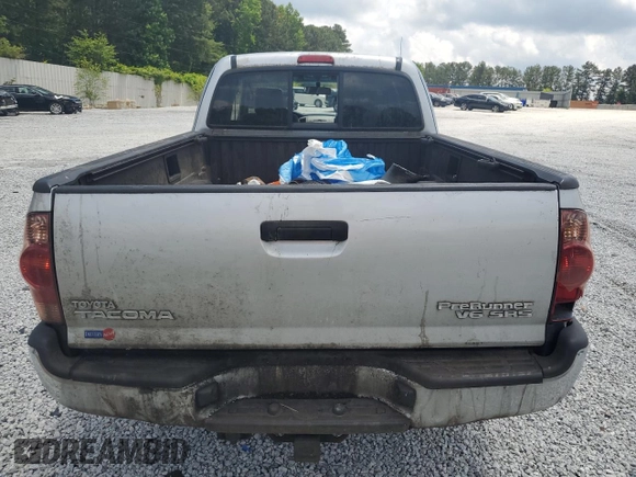 2007 Toyota Tacoma PreRunner with VIN 5TETU62NX7Z453470, listed as a Copart auction lot 56900095 with 237,946 mi miles and Salvage title. Bid and sale history available at DreamBid. Image 6.