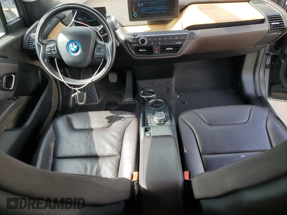 2015 BMW i3 z VIN WBY1Z4C53FV500267, wystawiony jako Copart lot #60116475 z przebiegiem 62 478 mil mil oraz Czysty tytuł • Clean title. Historia ofert i sprzedaży dostępna na DreamBid. Obrazek 9.