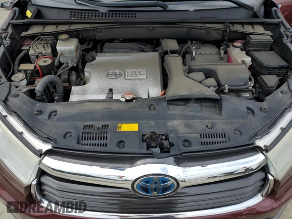 2016 Toyota Highlander Hybrid Limited with VIN 5TDDCRFH5GS014218, listed as a Copart auction lot 71831924 with 128,058 mi miles and Salvage Title. Bid and sale history available at carsss.com. Image 12.