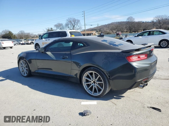 2016 Chevrolet Camaro 2SS with VIN 1G1FH1R78G0192988, listed as a Copart auction lot 88262535 with 19,319 mi miles and Salvage title. Bid and sale history available at DreamBid. Image 2.