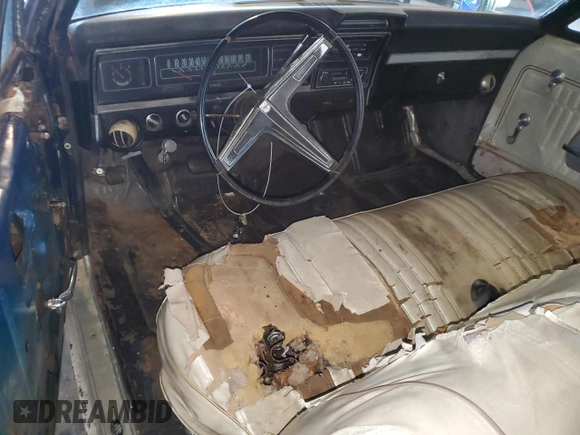1968 Chevrolet Impala с VIN 164478C112689, выставлен на аукционе Copart как лот 84973864 с пробегом 59 255 миль миль и Чистый • Clean title. История ставок и продаж доступна на DreamBid. Изображение 8.