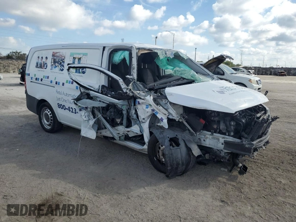 2017 Mercedes-Benz Metris Cargo with VIN WD3PG2EA1H3228665, listed as a Copart auction lot 43262225 with Not Provided miles and Salvage Title. Bid and sale history available at carsss.com. Image 4.