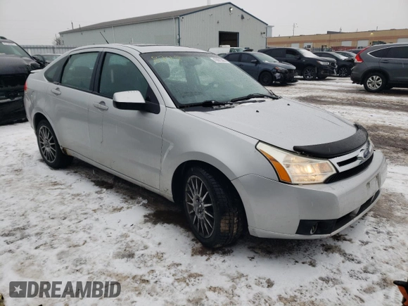 2009 Ford Focus SES with VIN 1FAHP36N19W214689, listed as a Copart auction lot 43001385 with 295,859 mi miles and Salvage Title. Bid and sale history available at carsss.com. Image 4.