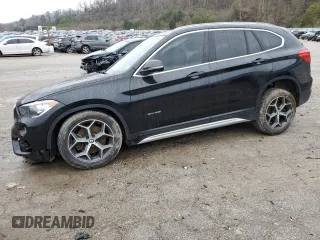2018 BMW X1 xDrive28i with VIN WBXHT3C34J5F91817, listed as a Copart auction lot 85311514 with 123,638 mi miles and Salvage Title. Bid and sale history available at carsss.com. Image 1.