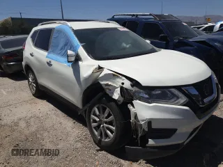2017 Nissan Rogue SV with VIN KNMAT2MT6HP571846, listed as a Copart auction lot 54995735 with 8,751 mi miles and Salvage title. Bid and sale history available at DreamBid. Image 4.