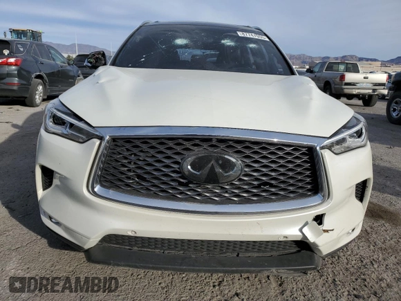 2019 Infiniti QX50 LUXE with VIN 3PCAJ5M13KF145250, listed as a Copart auction lot 87747055 with 0 mi miles and Salvage Title. Bid and sale history available at carsss.com. Image 5.