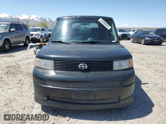 2005 Scion xB with VIN JTLKT324854011740, listed as a Copart auction lot 53990855 with 263,871 mi miles and Salvage Title. Bid and sale history available at carsss.com. Image 5.