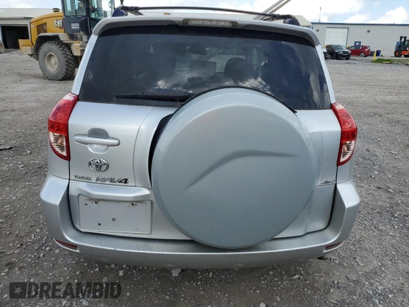 2008 Toyota RAV4 Sport with VIN JTMBK32V185056847, listed as a Copart auction lot 55513695 with 205,866 mi miles and Salvage title. Bid and sale history available at DreamBid. Image 6.
