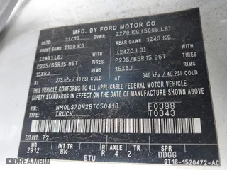 2011 Ford Transit Connect XLT with VIN NM0LS7DN2BT050418, listed as a IAAI auction lot 41631356 with 154,095 mi miles. Bid and sale history available at carsss.com. Image 9.