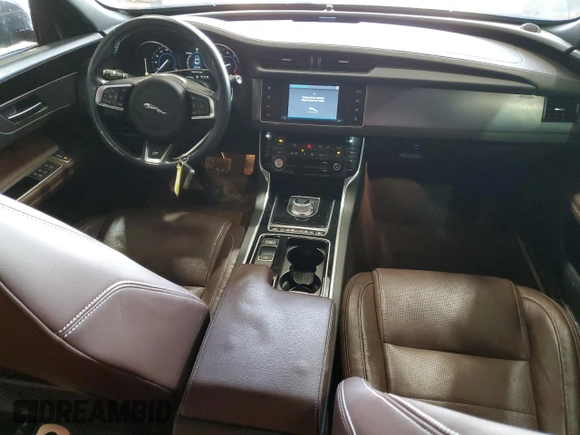 2016 Jaguar XF 35t R-Sport with VIN SAJBF4BV4GCY03069, listed as a Copart auction lot 48947195 with 45,739 mi miles and Clean Title. Bid and sale history available at carsss.com. Image 8.