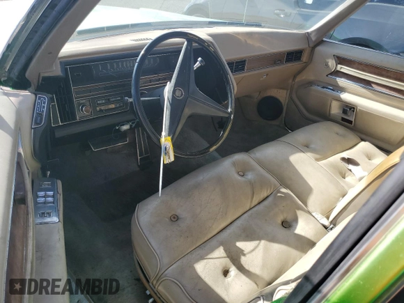 1969 Cadillac Brougham z VIN P9173311, wystawiony jako Copart lot #77826624 z przebiegiem 32 340 mil mil oraz Szkody całkowita. Historia ofert i sprzedaży dostępna na DreamBid. Obrazek 8.