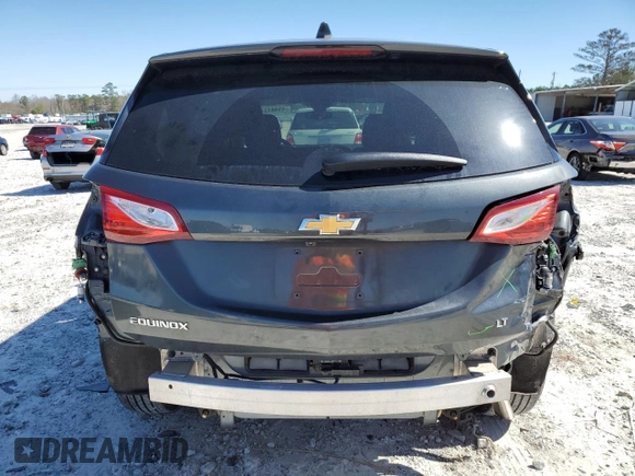 2021 Chevrolet Equinox LT with VIN 3GNAXKEV0ML391764, listed as a Copart auction lot 49441175 with 49,995 mi miles and Salvage Title. Bid and sale history available at carsss.com. Image 6.