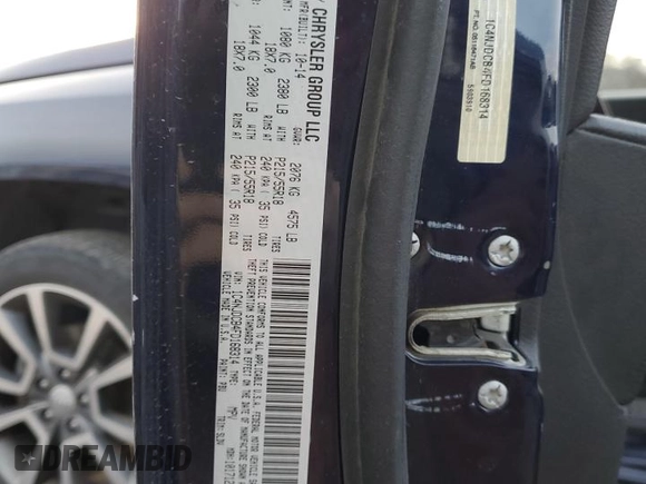 2015 Jeep Compass Limited with VIN 1C4NJDCB4FD168314, listed as a Copart auction lot 85236134 with 133,653 mi miles and Clean Title. Bid and sale history available at carsss.com. Image 13.