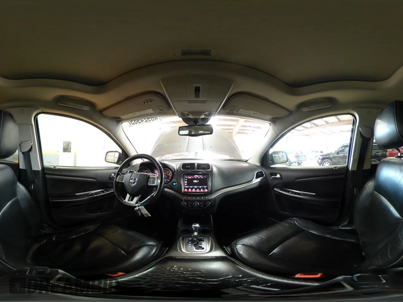 2014 Dodge Journey Crossroad with VIN 3C4PDCGG8ET284320, listed as a Copart auction lot 46924985 with 192,321 mi miles and Salvage title. Bid and sale history available at DreamBid. Image 14.