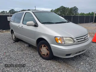 2002 Toyota Sienna LE with VIN 4T3ZF13C92U434076, listed as a IAAI auction lot 42132585 with 243,661 mi miles and . Bid and sale history available at DreamBid. Image 1.