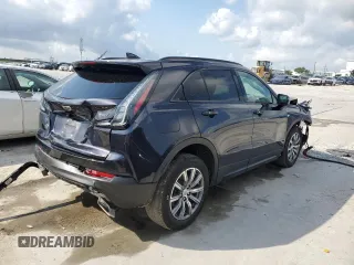 2022 Cadillac XT4 FWD Sport with VIN 1GYFZER46NF119009, listed as a Copart auction lot 57651725 with 37,896 mi miles and Salvage title. Bid and sale history available at DreamBid. Image 3.