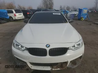 2015 BMW 4 Series 435i with VIN WBA3R1C58FK195761, listed as a Copart auction lot 82604934 with 109,642 mi miles and Salvage Title. Bid and sale history available at carsss.com. Image 5.