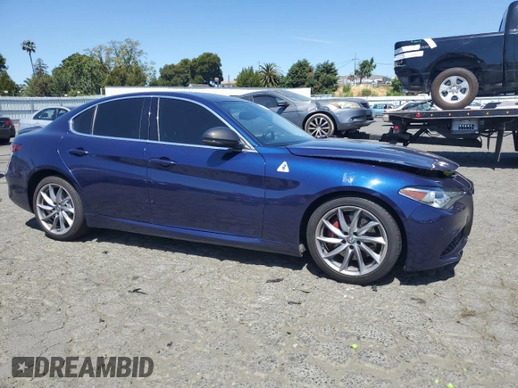 2019 Alfa Romeo Giulia с VIN ZARFAMAN3K7600293, выставлен на аукционе Copart как лот 59115595 с пробегом 66 261 миль миль и Списание • Salvage title. История ставок и продаж доступна на DreamBid. Изображение 4.