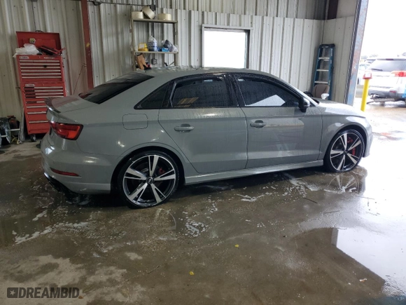 2020 Audi RS 3 Sedan with VIN WUABWGFF8LA903591, listed as a Copart auction lot 45973395 with NaN miles and Salvage Title. Bid and sale history available at carsss.com. Image 3.