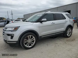 2018 Ford Explorer Limited with VIN 1FM5K7FH1JGB52380, listed as a Copart auction lot 47739835 with 128,590 mi miles and Salvage Title. Bid and sale history available at carsss.com. Image 1.