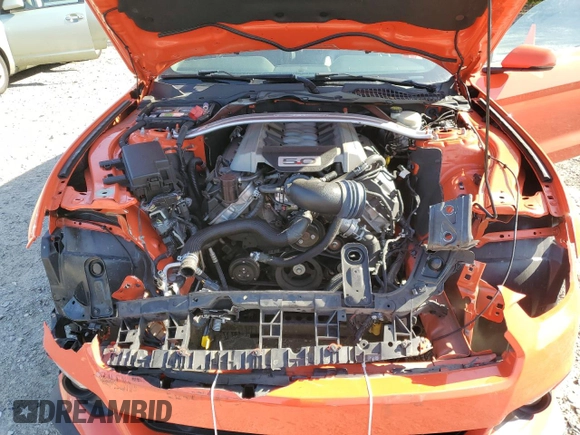 2016 Ford Mustang GT with VIN 1FA6P8CFXG5279822, listed as a Copart auction lot 52892785 with 42,872 mi miles and Salvage title. Bid and sale history available at DreamBid. Image 11.