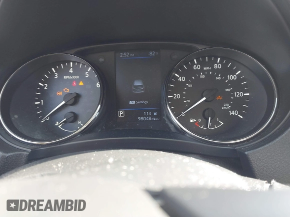 2019 Nissan Rogue S with VIN JN1BJ1CP9KW216226, listed as a IAAI auction lot 40509137 with 98,048 mi miles and . Bid and sale history available at DreamBid. Image 7.