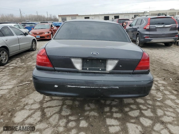 2004 Ford Crown Victoria LX with VIN 2FAHP74W84X135472, listed as a Copart auction lot 84842904 with 225,511 mi miles and Salvage Title. Bid and sale history available at carsss.com. Image 6.