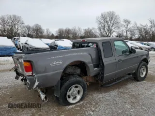 1999 Ford Ranger XL with VIN 1FTZR15V5XPC00431, listed as a Copart auction lot 44642935 with 190,407 mi miles and Salvage Title. Bid and sale history available at carsss.com. Image 3.
