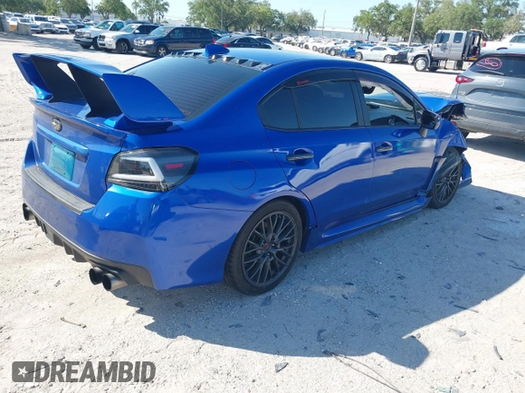 2016 Subaru WRX with VIN JF1VA1B62G9823616, listed as a IAAI auction lot 42028560 with 90,543 mi miles. Bid and sale history available at carsss.com. Image 4.