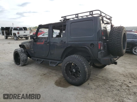 2015 Jeep Wrangler Unlimited Wrangler X z VIN 1C4BJWEG1FL686961, wystawiony jako Copart lot #49654945 z przebiegiem Nie podano mil oraz Nie do naprawy • Non repairable. Historia ofert i sprzedaży dostępna na DreamBid. Obrazek 2.