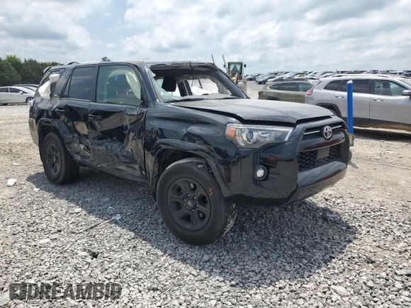 2022 Toyota 4Runner SR5 with VIN JTEEU5JR4N5260072, listed as a Copart auction lot 56194585 with 54,773 mi miles and Salvage title. Bid and sale history available at DreamBid. Image 4.