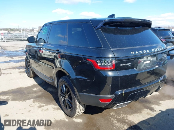 2020 Land Rover Range Rover Sport SE with VIN SALWG2SU0LA747820, listed as a IAAI auction lot 41593249 with 46,442 mi miles. Bid and sale history available at carsss.com. Image 3.