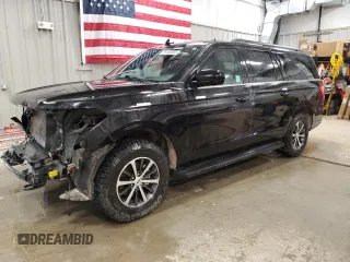 2021 Ford Expedition Max XLT with VIN 1FMJK1JT6MEA24918, listed as a Copart auction lot 55130565 with 208,079 mi miles and Clean Title. Bid and sale history available at DreamBid. Image 1.