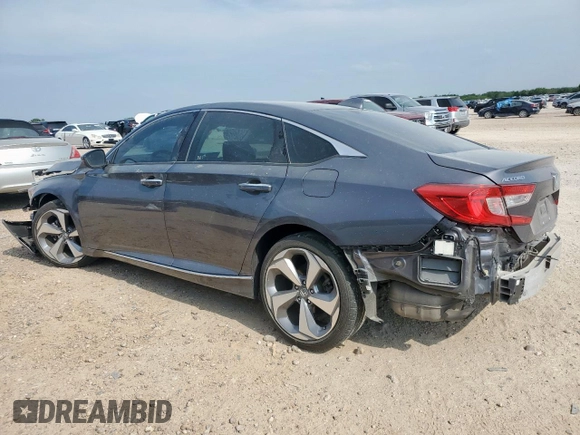 2019 Honda Accord Touring with VIN 1HGCV2F91KA003035, listed as a Copart auction lot 60393205 with 38,386 mi miles and Salvage title. Bid and sale history available at DreamBid. Image 2.