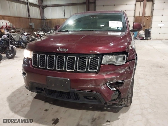 2018 Jeep Grand Cherokee Laredo E with VIN 1C4RJFAG9JC359284, listed as a IAAI auction lot 41032232 with 163,679 mi miles. Bid and sale history available at carsss.com. Image 6.