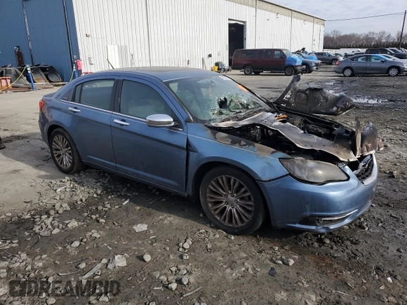 2011 Chrysler 200 Limited with VIN 1C3BC2FB3BN615687, listed as a Copart auction lot 42343104 with Not Provided miles and Salvage Title. Bid and sale history available at carsss.com. Image 4.