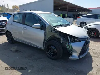 2015 Toyota Yaris L with VIN VNKKTUD35FA047627, listed as a IAAI auction lot 42095674 with 218,604 mi miles and . Bid and sale history available at DreamBid. Image 1.