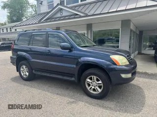2005 Lexus GX 470 z VIN JTJBT20X550072373, wystawiony jako Copart lot #60896055 z przebiegiem 221 554 mil mil oraz Czysty tytuł • Clean title. Historia ofert i sprzedaży dostępna na DreamBid. Obrazek 1.