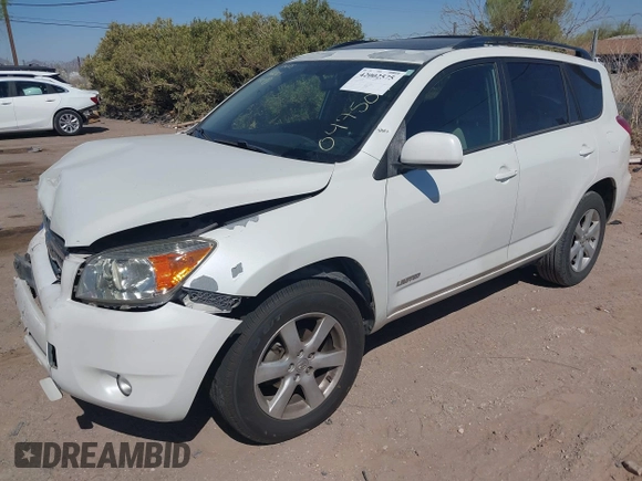 2007 Toyota RAV4 Limited with VIN JTMZD31V275047504, listed as a IAAI auction lot 42002575 with 157,906 mi miles. Bid and sale history available at carsss.com. Image 17.
