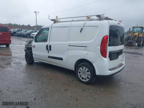 2019 Ram ProMaster City Cargo Van Tradesman SLT with VIN ZFBHRFBB5K6M11942, listed as a IAAI auction lot 41755265 with 158,517 mi miles. Bid and sale history available at carsss.com. Image 3.