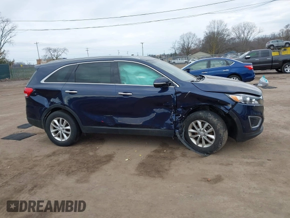 2016 Kia Sorento LX with VIN 5XYPG4A35GG115952, listed as a IAAI auction lot 41868467 with 96,000 mi miles. Bid and sale history available at carsss.com. Image 13.