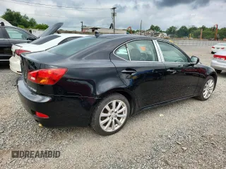 2008 Lexus IS 250 with VIN JTHCK262882023813, listed as a Copart auction lot 64862525 with 212,075 mi miles and Clean title. Bid and sale history available at DreamBid. Image 3.