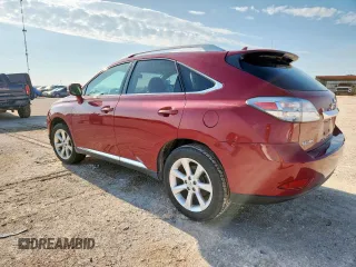2010 Lexus RX 350 with VIN 2T2ZK1BA0AC003898, listed as a Copart auction lot 63350005 with 117,926 mi miles and Salvage title. Bid and sale history available at DreamBid. Image 2.