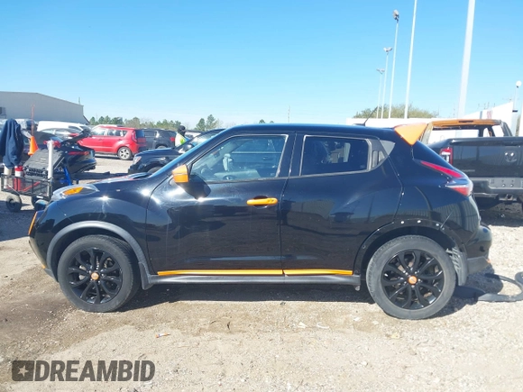 2015 Nissan Juke S with VIN JN8AF5MR0FT507629, listed as a IAAI auction lot 41803866 with 80,207 mi miles. Bid and sale history available at carsss.com. Image 15.