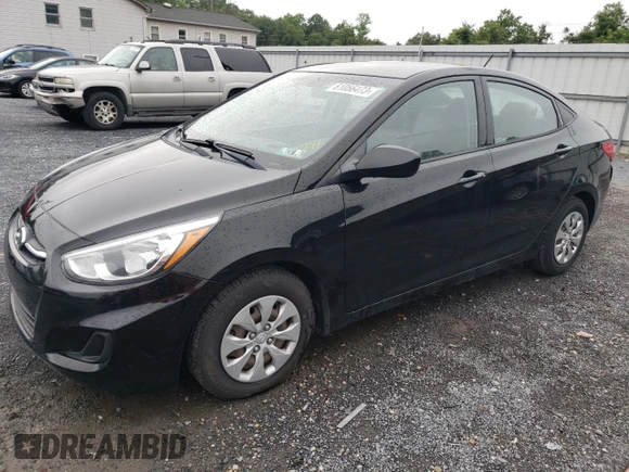 2015 Hyundai Accent GLS with VIN KMHCT4AE8FU927153, listed as a Copart auction lot 61056473 with 117,105 mi miles. Bid and sale history available at carsss.com. Image 1.