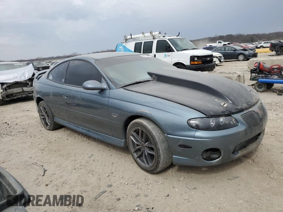2006 Pontiac GTO with VIN 6G2VX12UX6L568021, listed as a Copart auction lot 48713835 with 0 mi miles and Salvage Title. Bid and sale history available at carsss.com. Image 4.